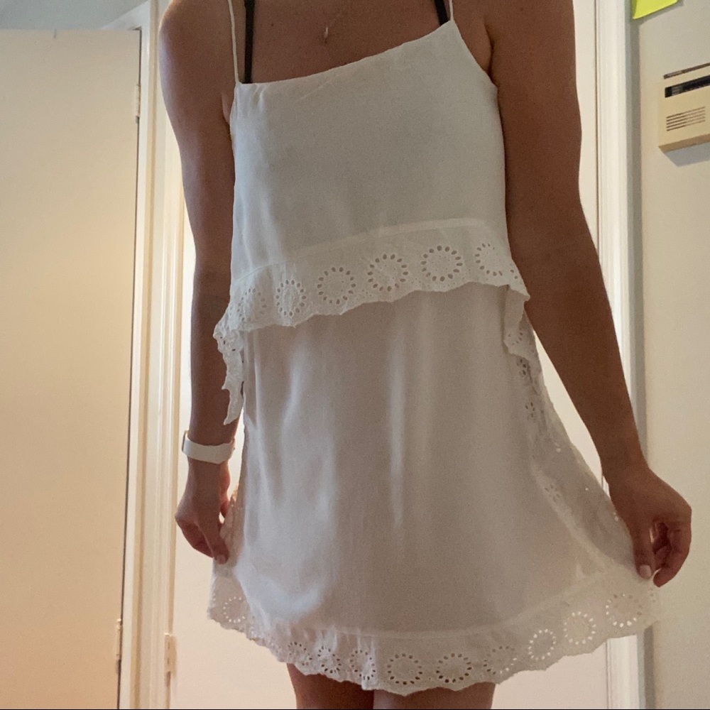 White ZARA dress
